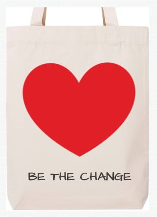 Mokko tote bag - Be The Change