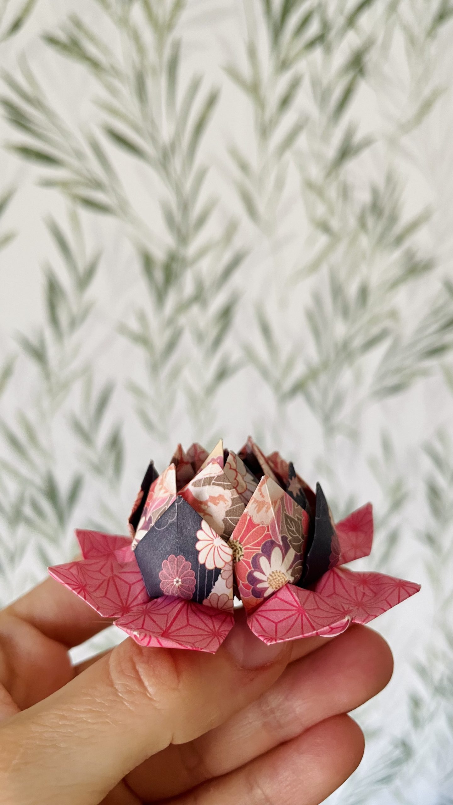 Floare de Lotus - Origami Modular